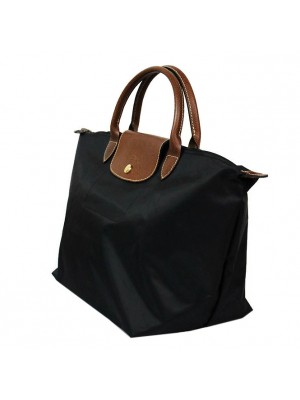 LC040*LONGCHAMP LE PLIAGE MEDIUM HANDBAG 1623089 (BLACK) *SUPER SALE
